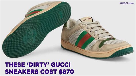 gucci new shoes dirty|dirty expensive sneakers.